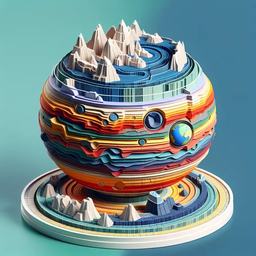 Cover artwork for Principles of Geology