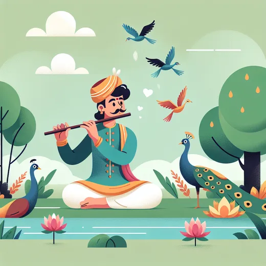 Cover artwork for The Bhagavata Purana (Srimad Bhagavatam)