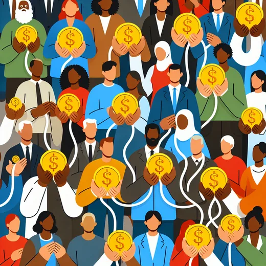 Cover artwork for The Distribution of Wealth