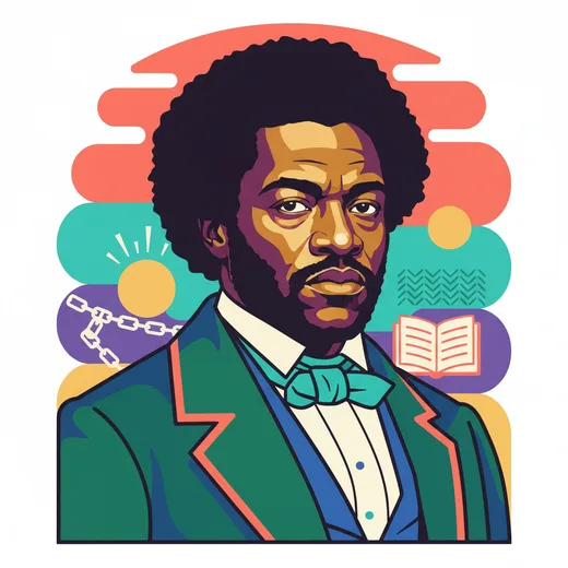 Cover artwork for The Life of Frederick Douglass, an American Slave
