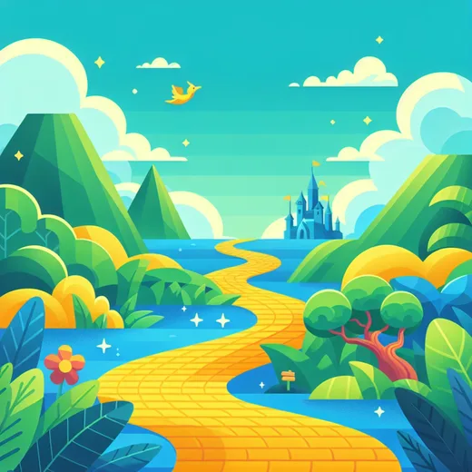 Cover artwork for The Wonderful Wizard of Oz