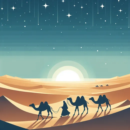 Cover artwork for Travels in Arabia Deserta